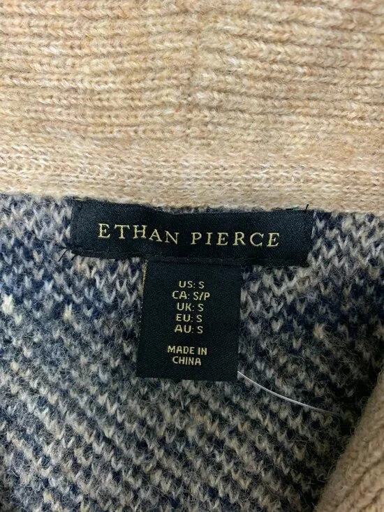 Ethan Pierce Aztec Cardigan Men's Small NWT - Picture 3 of 7